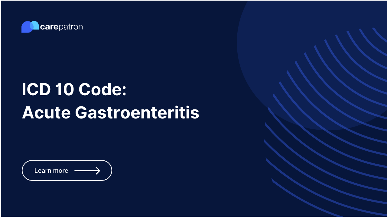 Acute Gastroenteritis ICD10CM Codes 2023